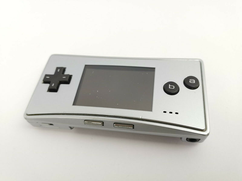 Nintendo Gameboy Micro Konsole " Silber | Silver " Ovp | Pal | Game Boy