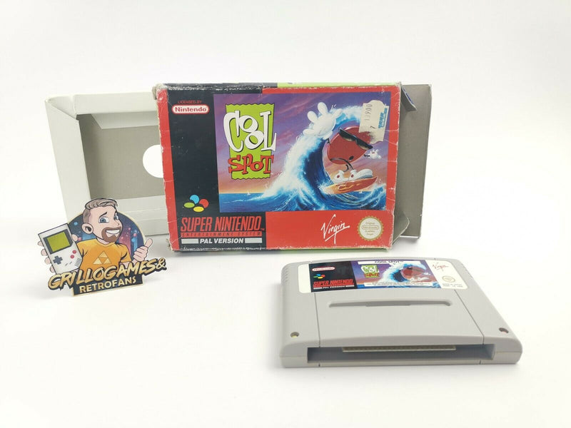 Super Nintendo Spiel " Cool Spot " Snes | Ovp | Pal