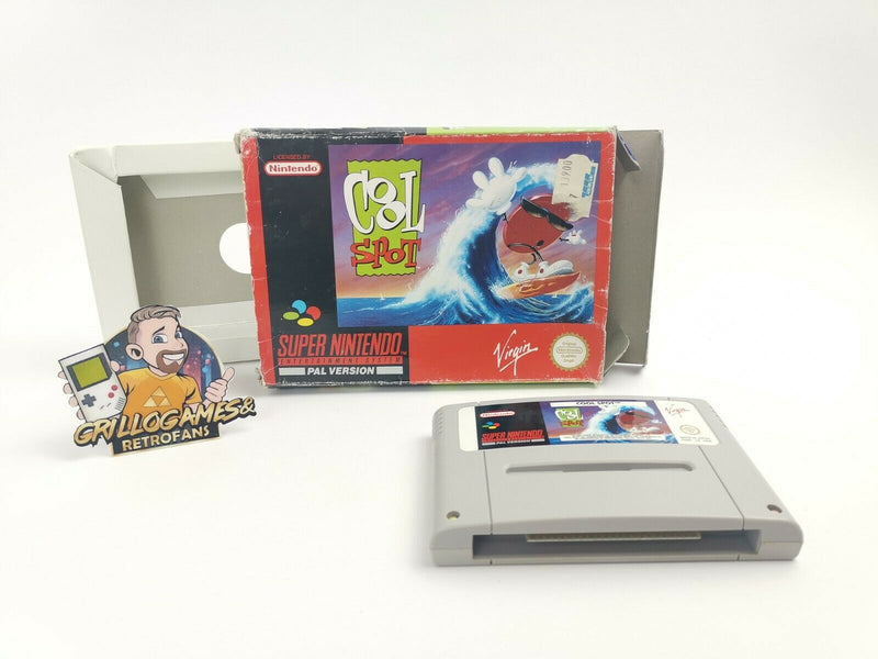 Super Nintendo Game "Cool Spot" Snes | Original packaging | Pal