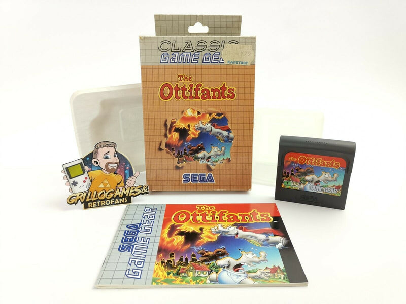 Sega Game Gear Spiel " The Ottifants " GameGear | Ovp | Pal