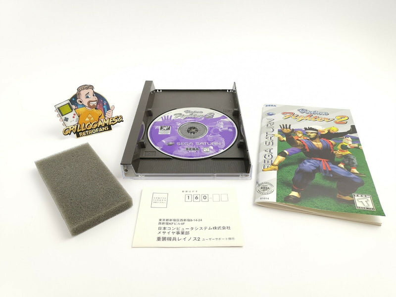 Sega Saturn Game "Virtua Fighter 2" Ntsc | Original packaging | SegaSaturn Ss