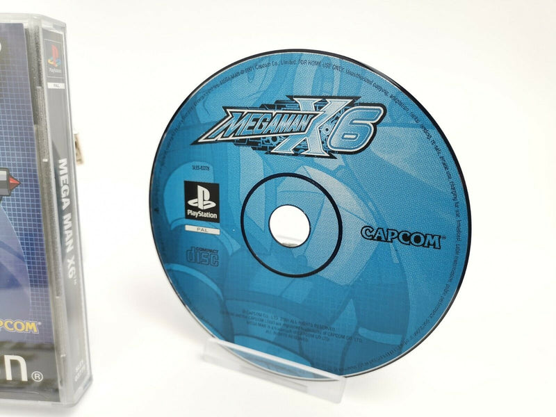 Sony Playstation 1 Spiel " Megaman X6 " PSX | Ps One | Ovp | Pal | Mega man