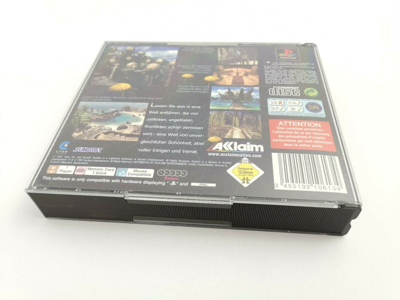 Sony Playstation 1 Spiel " Riven The Sequel to Myst " Pal | Ovp |  Ps1 | Psx