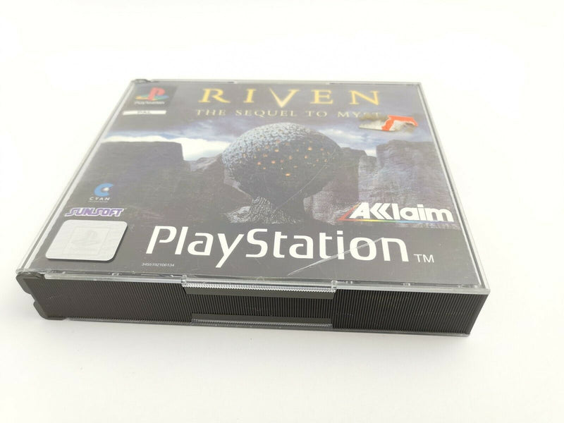 Sony Playstation 1 Spiel " Riven The Sequel to Myst " Pal | Ovp |  Ps1 | Psx