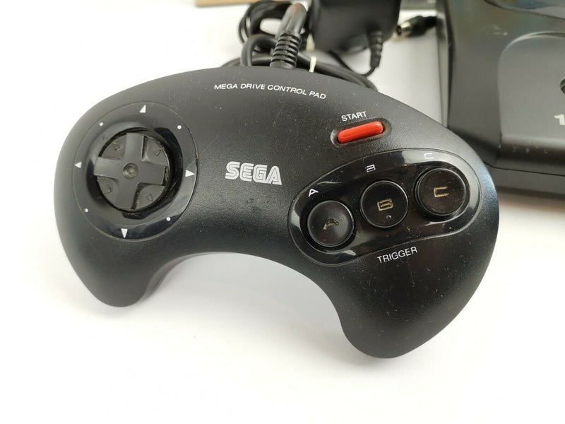 Sega Mega Drive II 2 Konsolen Bundle mit 2 Controllern, Kabeln und 6 Spielen |MD