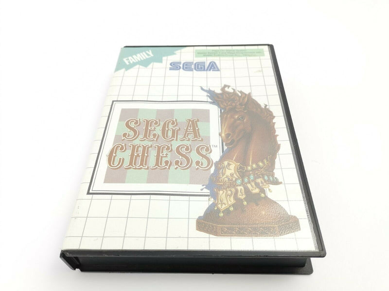 Sega Master System Spiel " Sega Chess " Ovp | Pal | MS