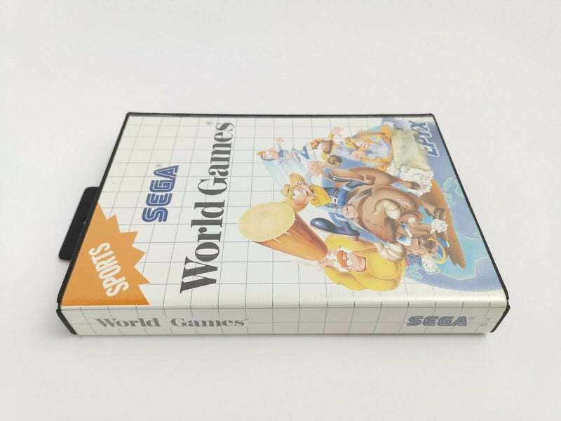 Sega Master System Spiel " World Games " MasterSystem | OVP | PAL EPYX