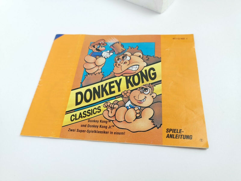 Nintendo Entertainment System Spiel " Donkey Kong Classics " Nes | Ovp | Pal B