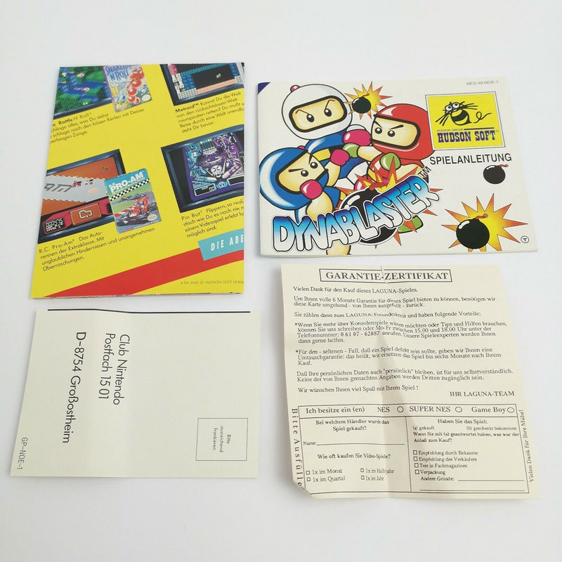 Nintendo Entertainment System Spiel " Dynablaster " NES | OVP | PAL-B NOE-1