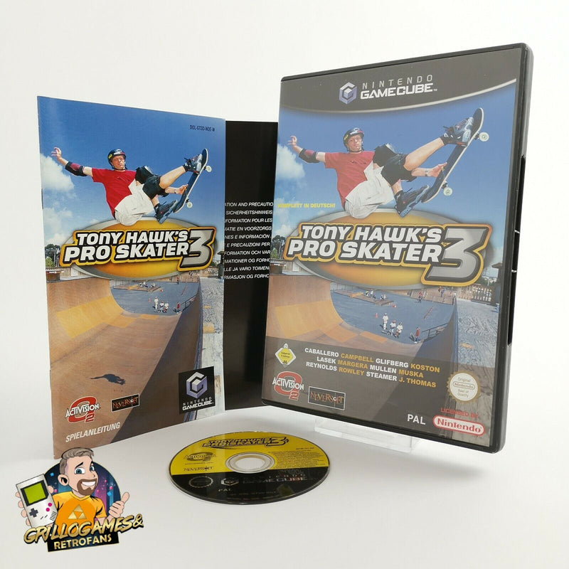 Nintendo Gamecube Spiel " Tony Hawk Pro Skater 3 " Game Cube Skateboarding | OVP