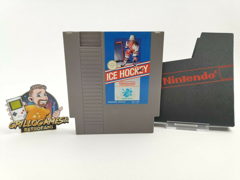 Nintendo Entertainment System game "Ice Hockey" module | NES | Pal B | EEC
