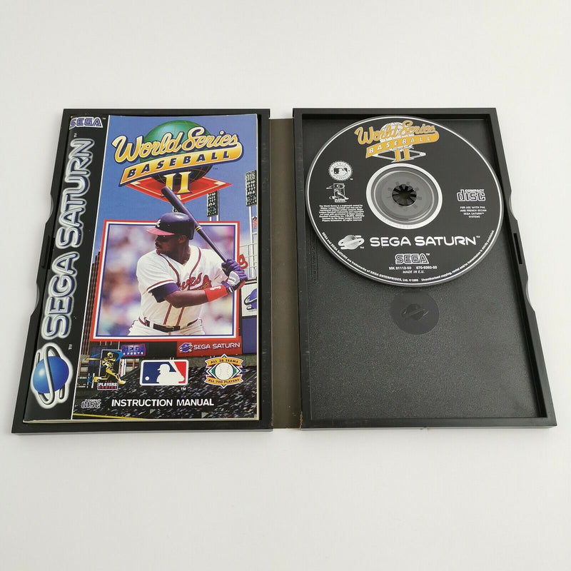 Sega Saturn Spiel " World Series Baseball II 2 " Sega Sports | OVP | PAL