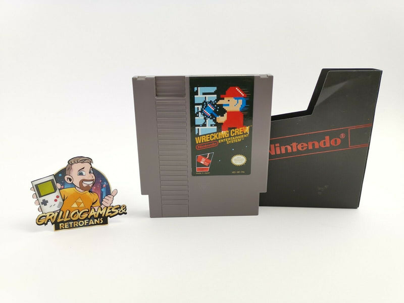 Nintendo Entertainment System Spiel " Wrecking Crew " NES | Modul | FRA