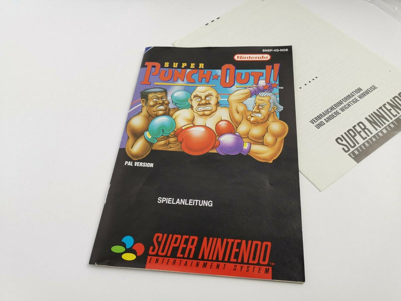 Super Nintendo Spiel " Super Punch Out " Snes | Ovp | Pal | NOE Super-Punch Out!
