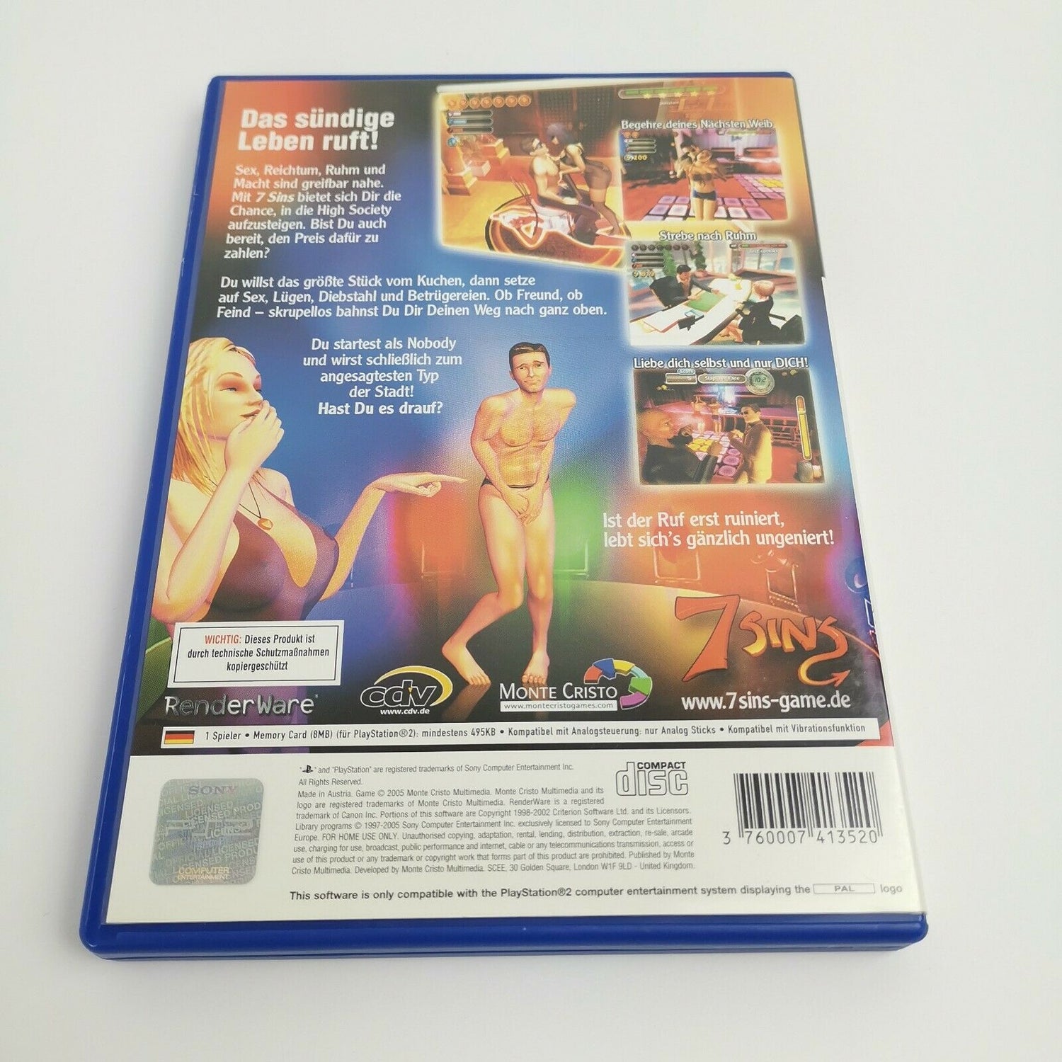 Sony Playstation 2 Game 