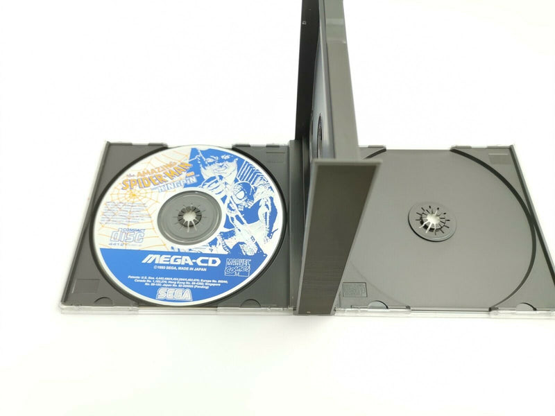 Sega Mega CD Spiel " The Amazing Spider-Man vs.The Kingpin " Pal | Ovp Spiderman