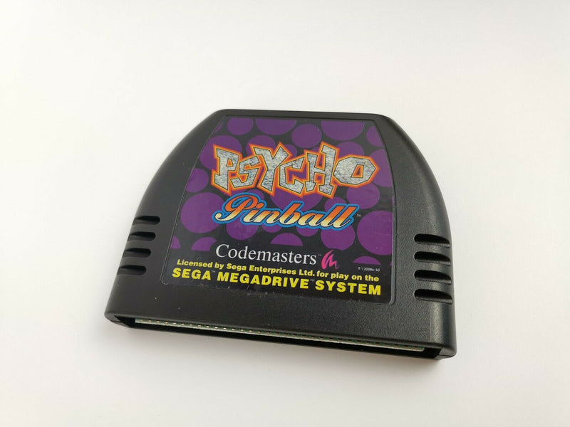 Sega Mega Drive Spiel " Psycho Pinball mit Pappschuber " MD MegaDrive | OVP |PAL