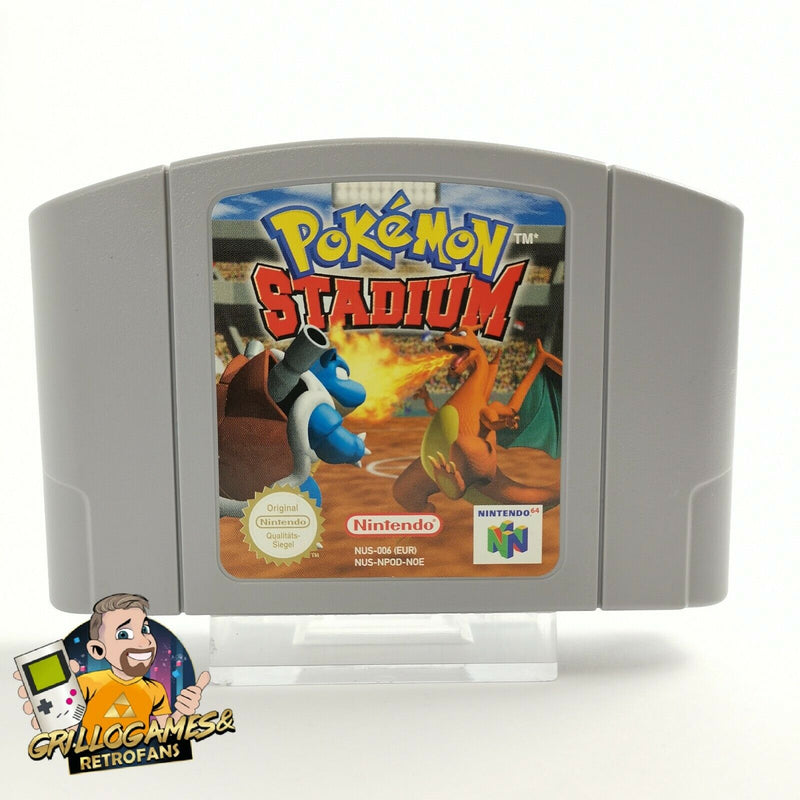 Nintendo 64 Spiel " Pokemon Stadium " N64 N 64 | Modul Cartridge | PAL NOE