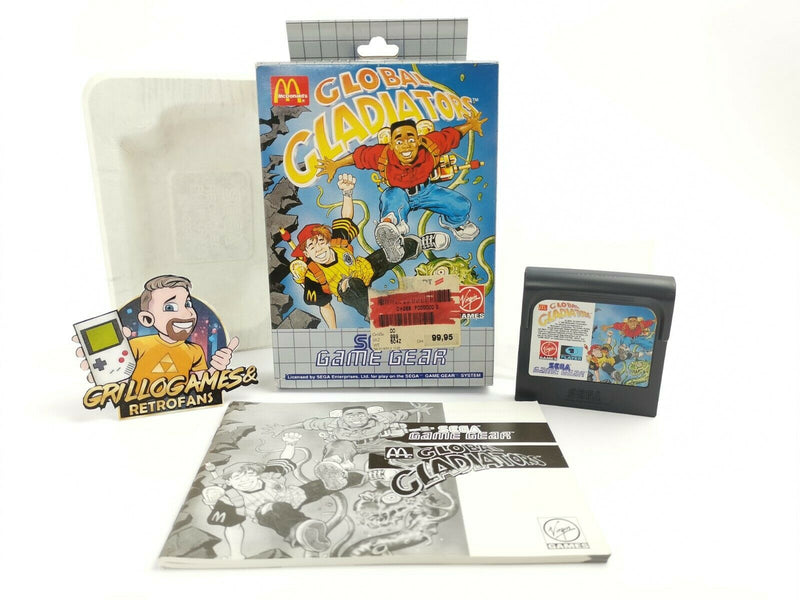 Sega Game Gear game "Global Gladiators" GameGear | Original packaging | PAL