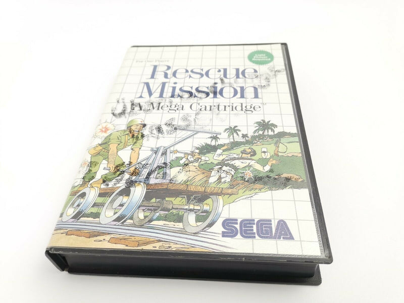 Sega Master System Spiel " Rescue Mission " MS | Ovp | Pal