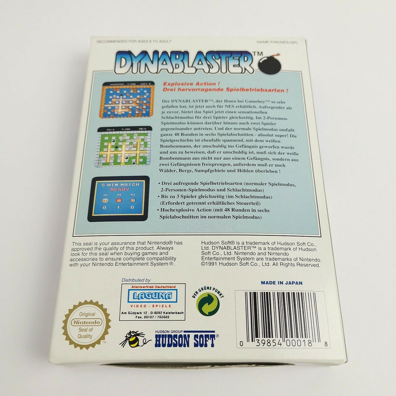 Nintendo Entertainment System Spiel " Dynablaster " NES | OVP | PAL-B NOE-1