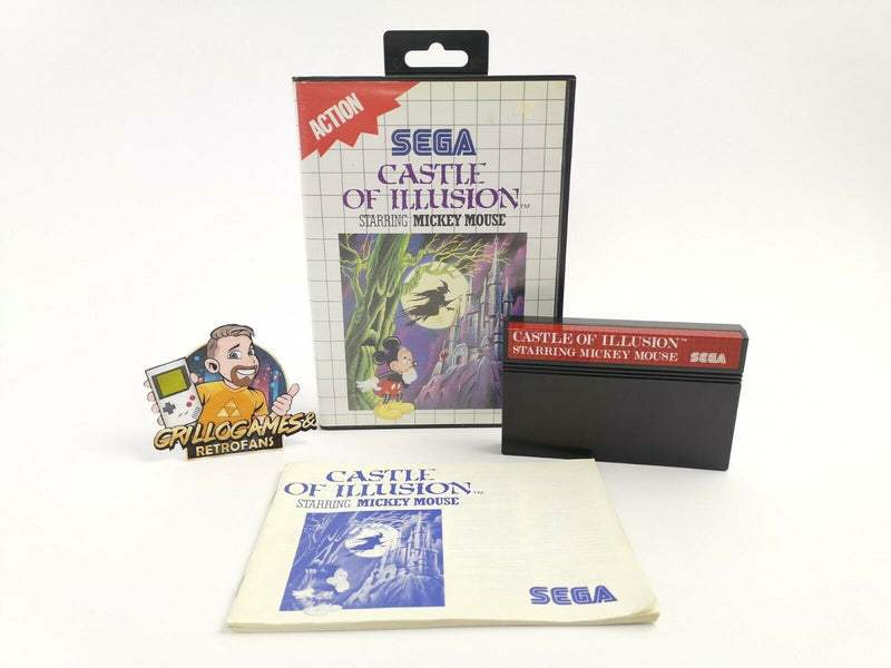Sega Master System game "Castle of Illusion starring Mickey Mouse" Pal | Ovp