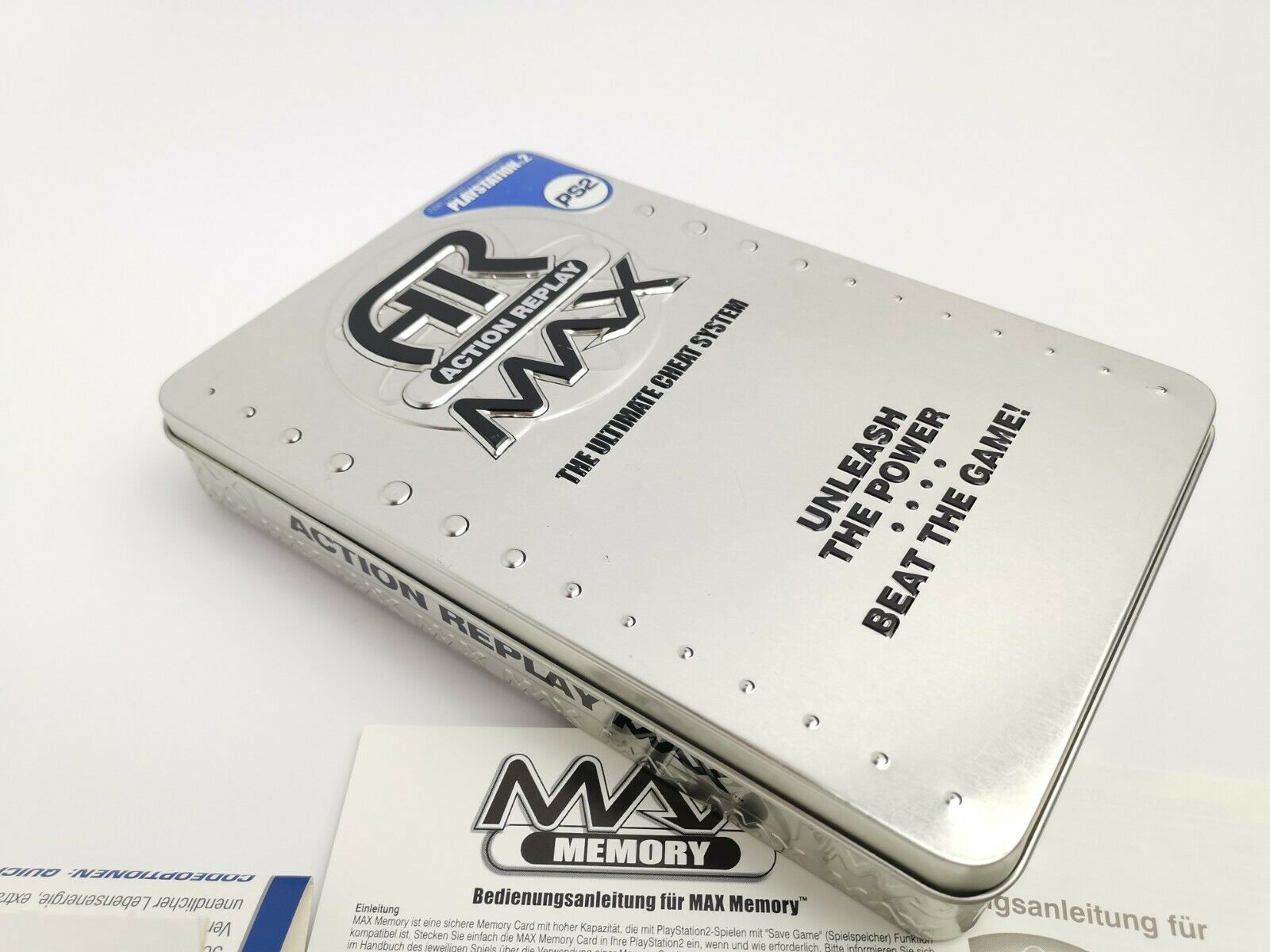 Playstation 2 Zubehör Cheatmodul " AR Action Replay MAX " Cheatsystem | Ovp |Pal
