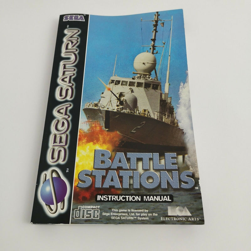 Sega Saturn Spiel " Battle Stations " SegaSaturn | OVP | PAL