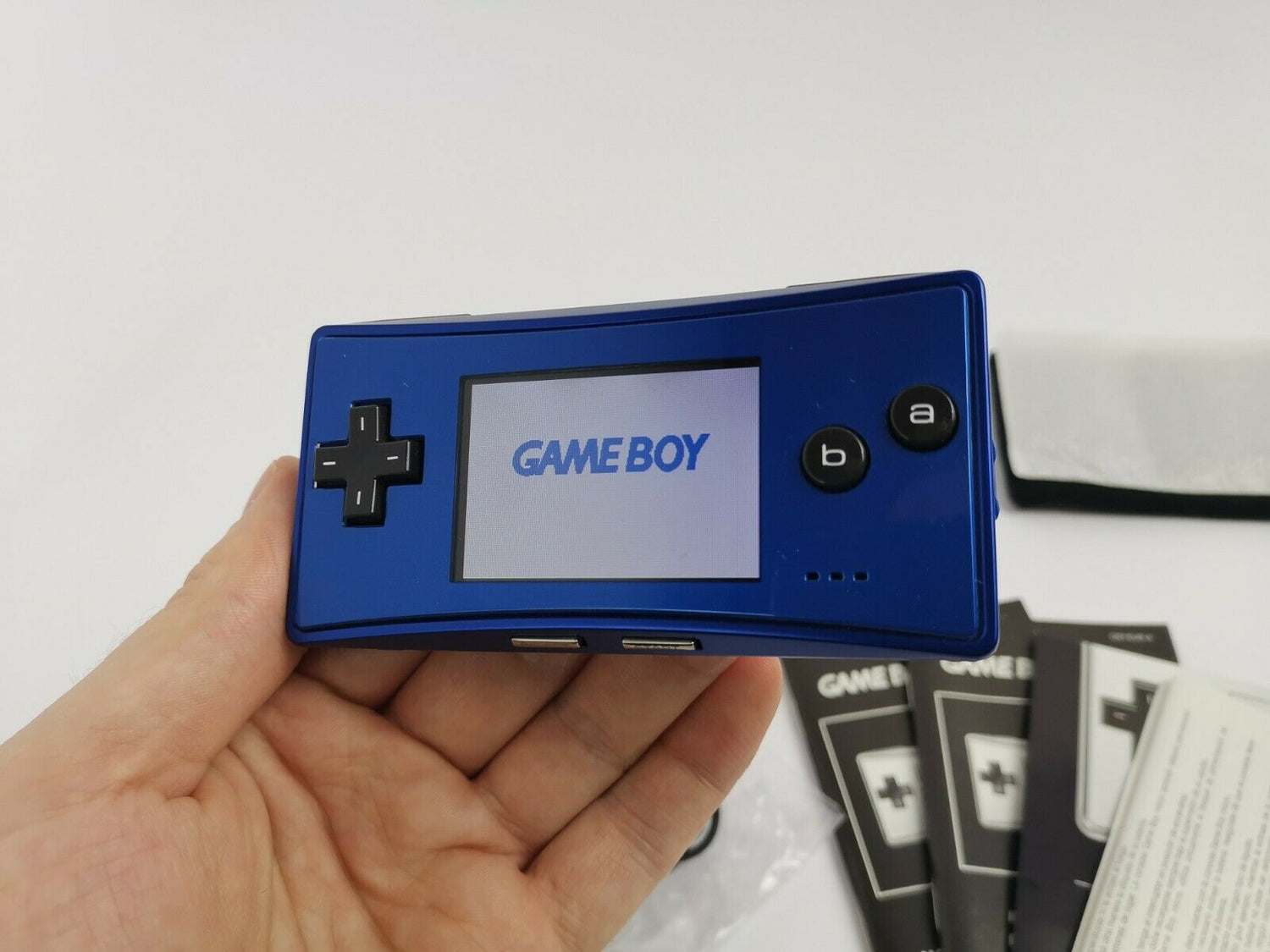 Nintendo Gameboy Micro Blue Blue | Game Boy Micro | Original packaging | PAL handheld