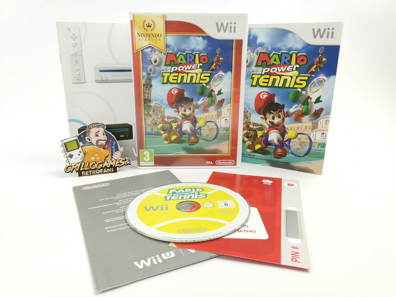 Nintendo Wii Spiel " Mario Power Tennis " Wii U französische Version