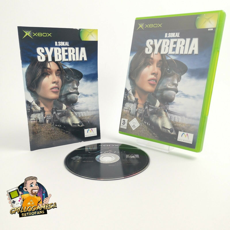 Microsoft Xbox Classic Spiel " B. Sokal Syberia " OVP | PAL