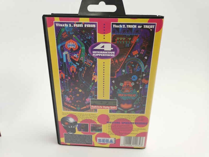 Sega Mega Drive Spiel " Psycho Pinball mit Pappschuber " MD MegaDrive | OVP |PAL