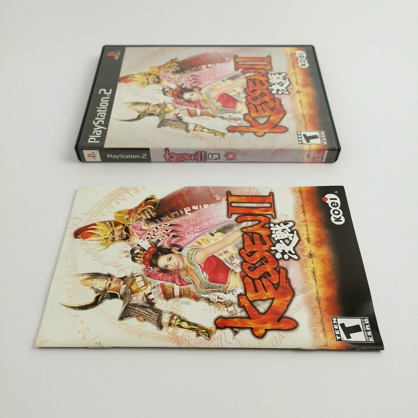 Sony Playstation 2 Spiel " Kessen II 2 " PS2 PS 2 | NTSC-U/C USA Version | OVP