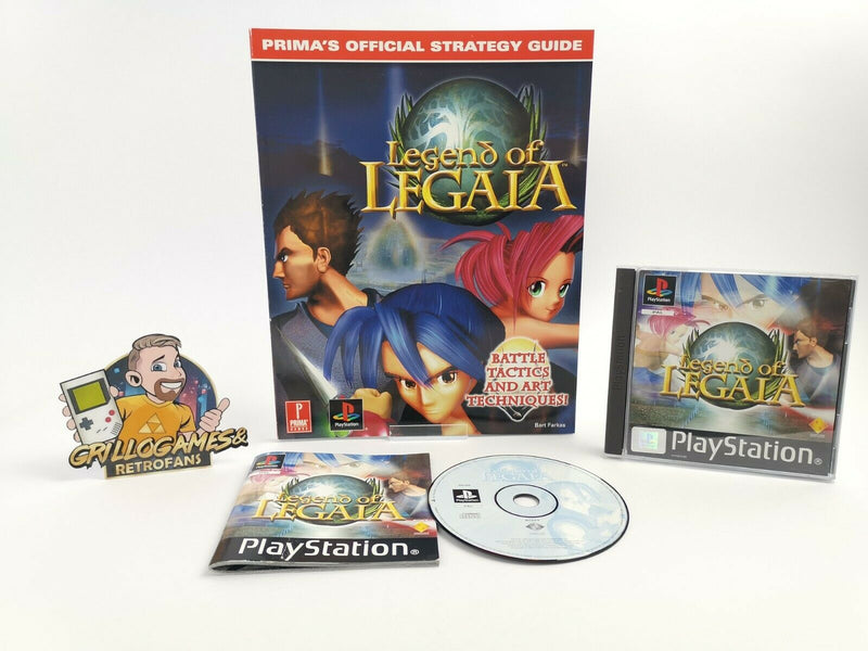 Sony Playstation 1 Spiel " Legend of Legaia & Strategy Guide " Ps1 | Lösungsbuch