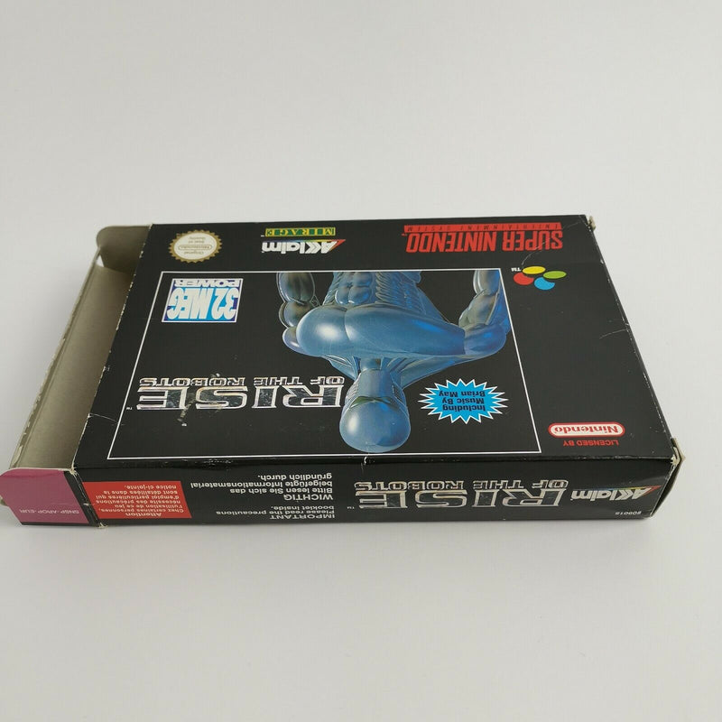 Super Nintendo game "Rise of the Robots" SNES | Original packaging | PAL EUR