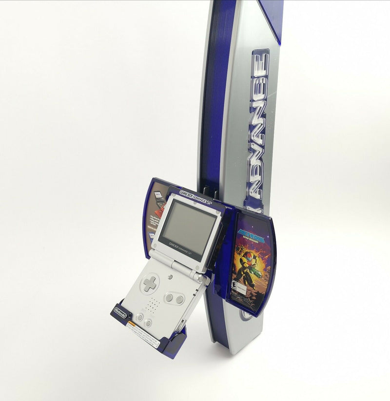 Nintendo Gameboy Advance Sp Demo Kiosk "Metroid Fusion Stand" Original Box | AGS