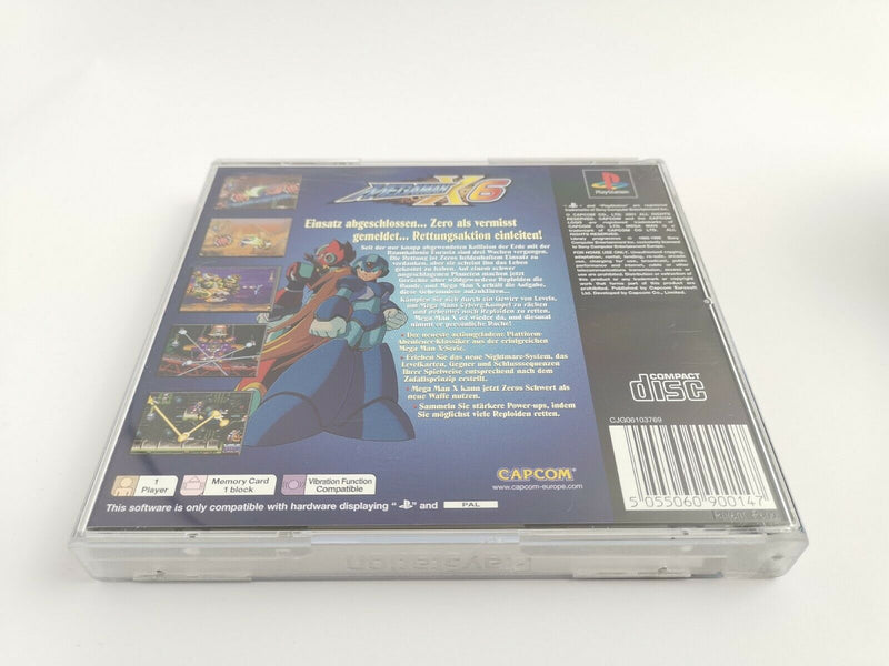 Sony Playstation 1 Spiel " Megaman X6 " PSX | Ps One | Ovp | Pal | Mega man