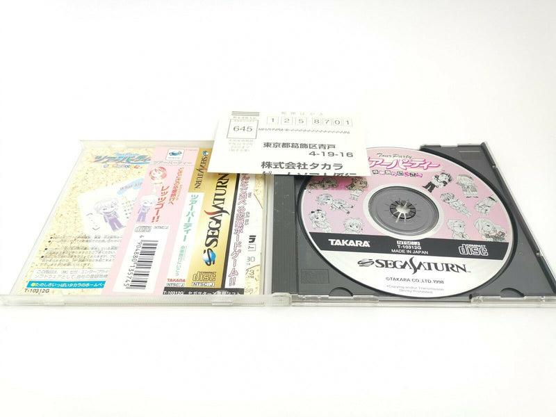 Sega Saturn Spiel " Tour Party " Japan | Ovp | jap. | SegaSaturn