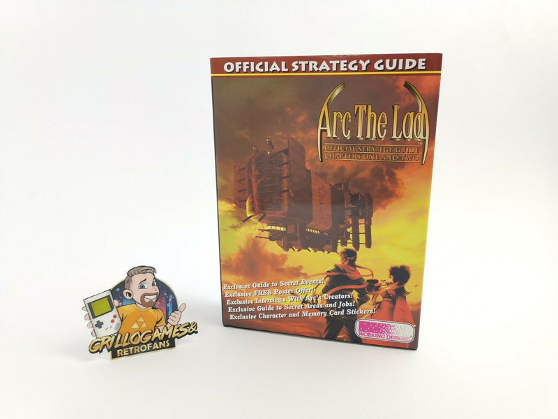 Sony Playstation 1 Lösungsbuch " Arc The Lad Official Strategy Guide " Ps1 | PsX