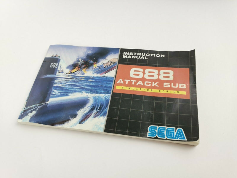 Sega Mega Drive Game "688 Attack Sub" MD MegaDrive | Original packaging | PAL