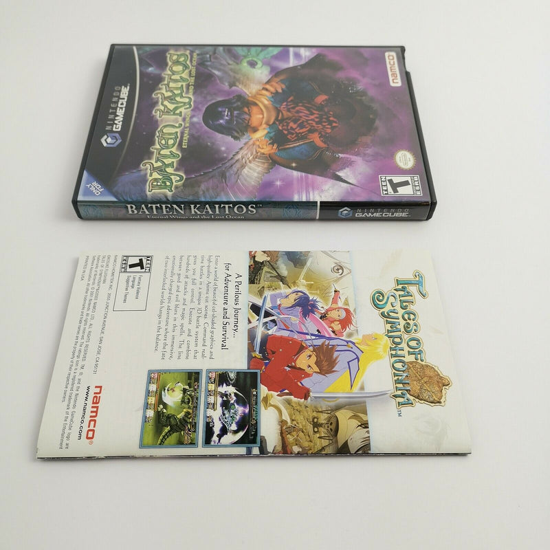 Nintendo Gamecube Game " Baten Kaitos Eternal Wings And The Lost Ocean NTSC USA
