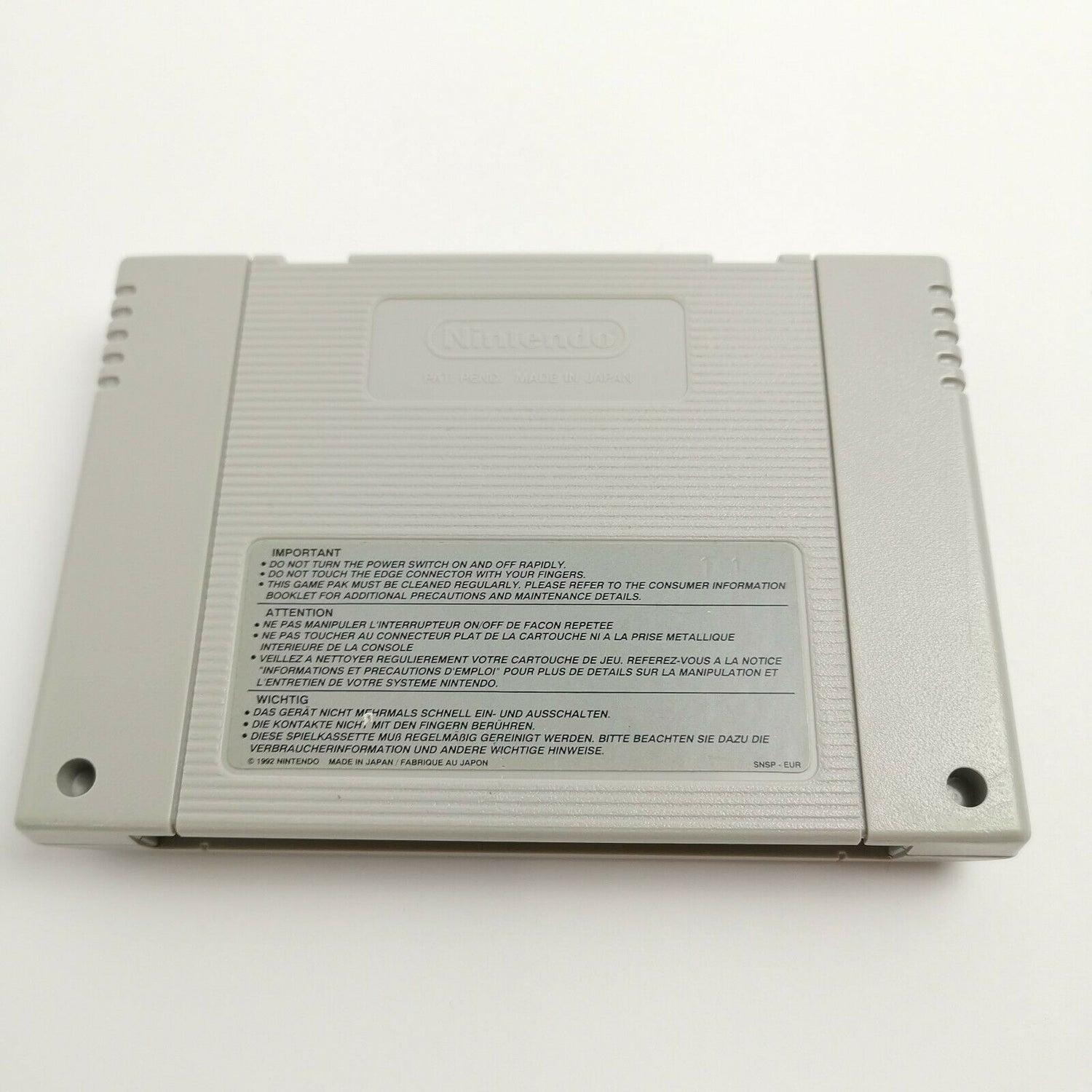 Super Nintendo Spiel 