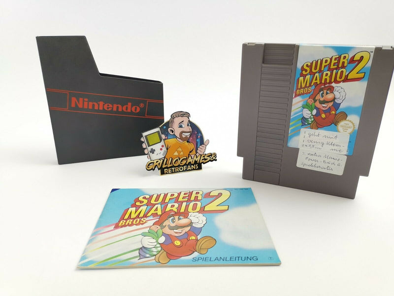 Nintendo Entertainment System Spiel " Super Mario Bros. 2" Modul | NOE | Pal-B