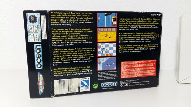 Super Nintendo Spiel " Micro Machines " | Snes * ohne Anleitung