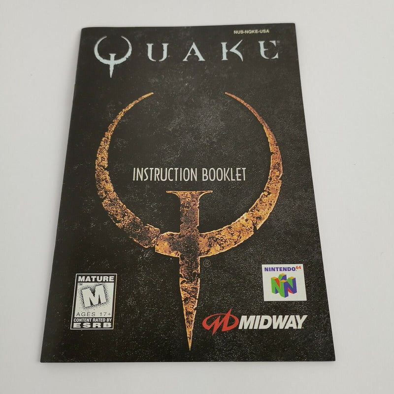 Nintendo 64 Spiel " Quake " N64 | OVP | Ntsc-U/C USA | USK18