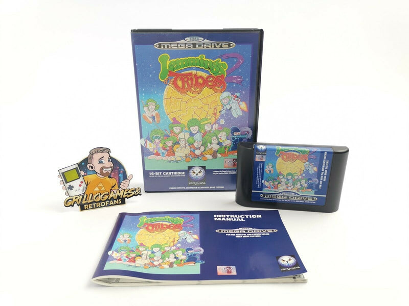 Sega Mega Drive Spiel " Lemmings 2 The Tribes " MD | Megadrive | Ovp | Pal