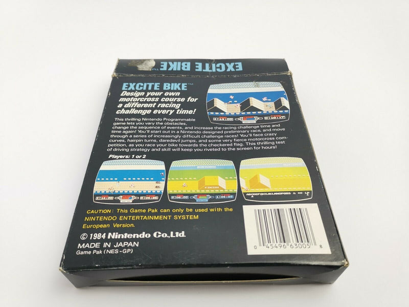 Nintendo Entertainment System Spiel " Excite Bike " NES | PAL | OVP Bienengräber