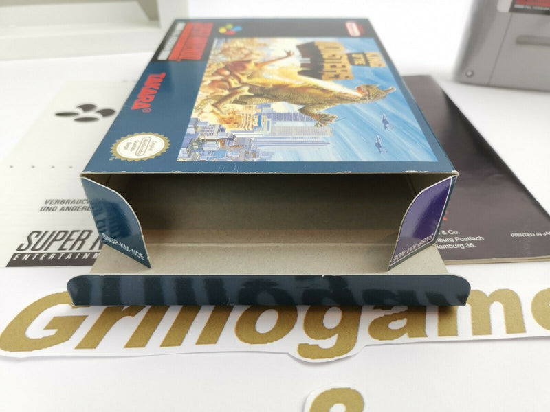 Super Nintendo Spiel " King of the Monsters " Snes | Ovp | Pal | CIB |