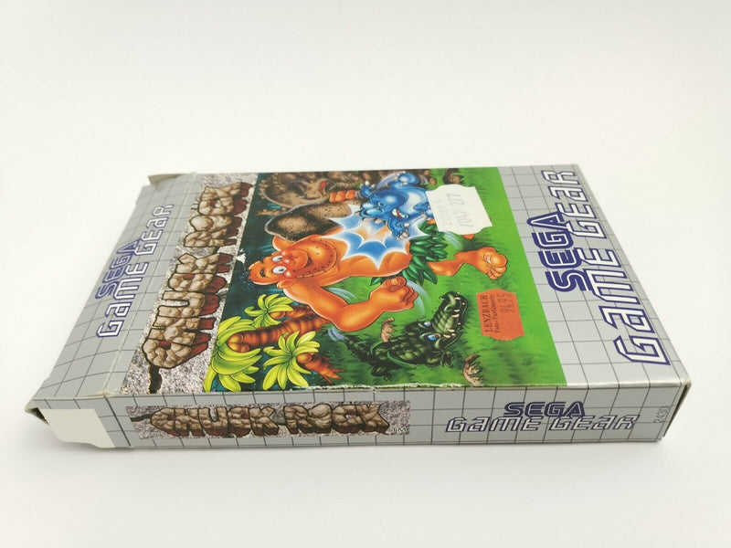 Sega Game Gear game "Chuck Rock" original box | Pal | GameGear