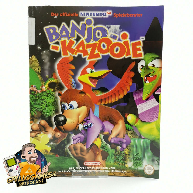 Der offizielle Nintendo 64 Spieleberater Banjo Kazooie | N64 | Lösungsbuch Guide